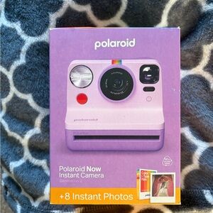 Polaroid Now Instant Camera - Purple